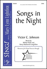 Songs in the Night SATB choral sheet music cover